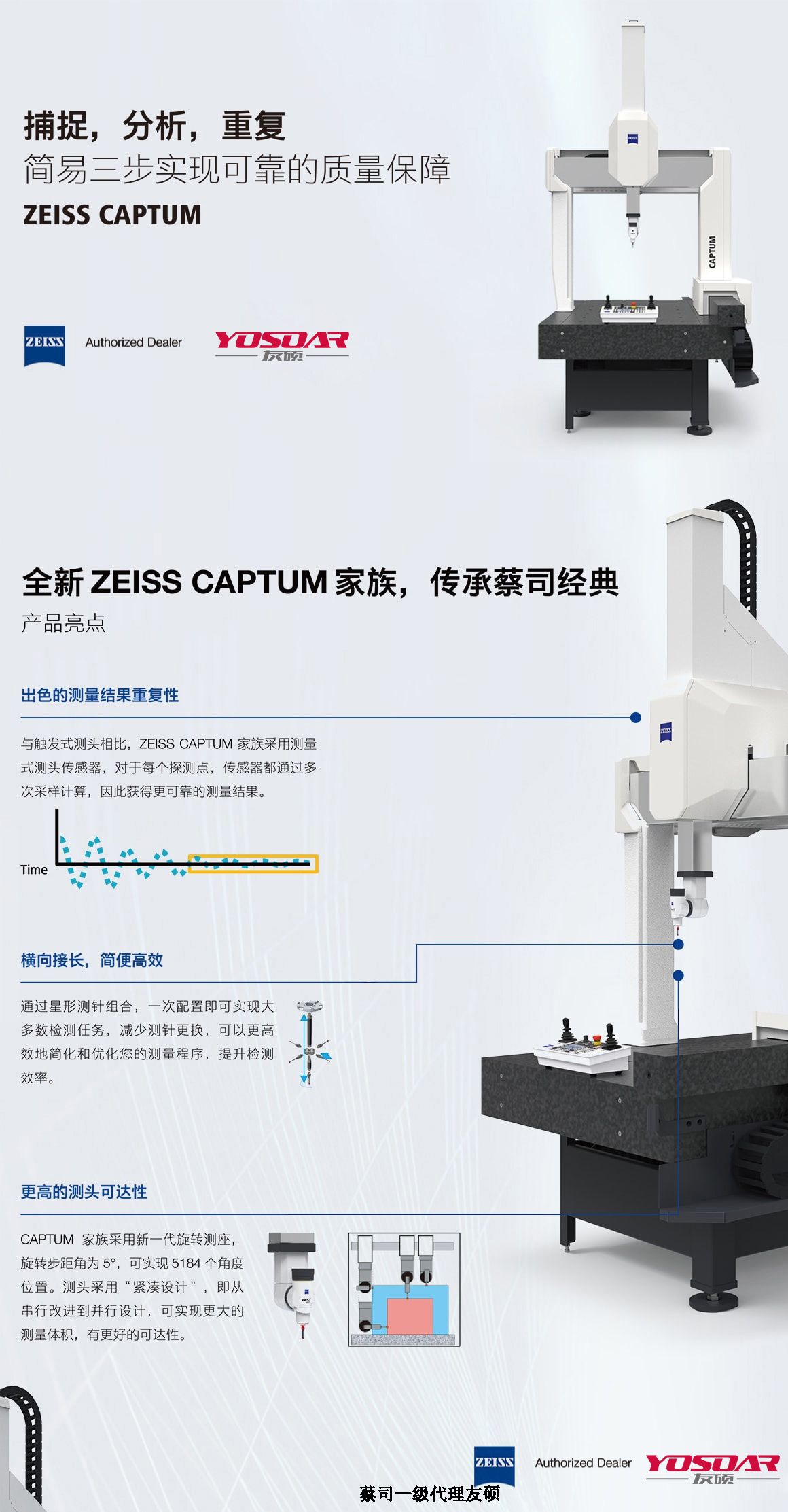 芜湖蔡司三坐标CAPTUM